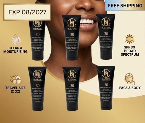 Black girl sunscreen - black,