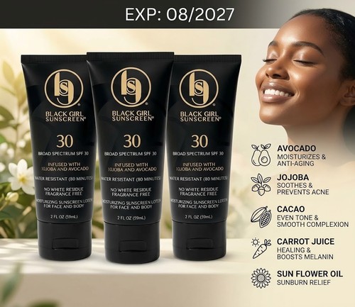 Black girl sunscreen spf - girl,