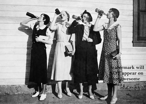 Beer drinking girls - beer,