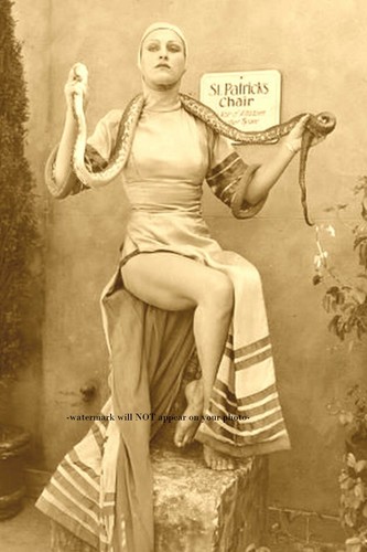 Vintage creepy snake - , handling