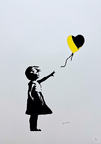 Banksy ragazza con - ragazza,